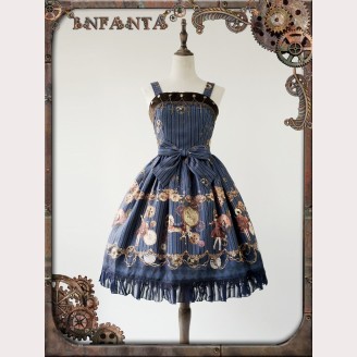 Infanta Mechanical dolls steampunk lolita dress JSK