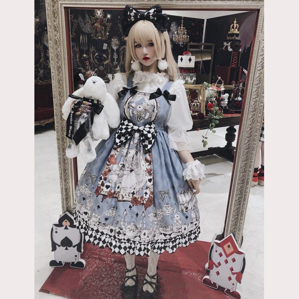 Alice in Wonderland Watch Necklace Jewelry Costume Gothic Lolita Accessories