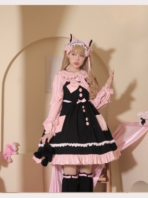Sweet Cat Diary Lolita Dress JSK (UN282)