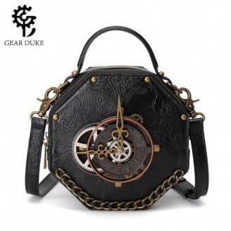 Steampunk Clock Handbag (UN297)