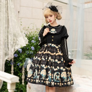 Flower Garden Classic Lolita Dress OP by With Puji (WJ152)