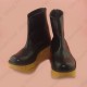 Black rocking horse calf boots