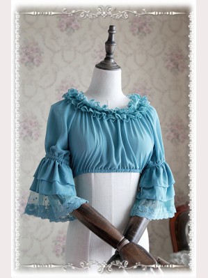 Infanta Cropped lolita blouse 3